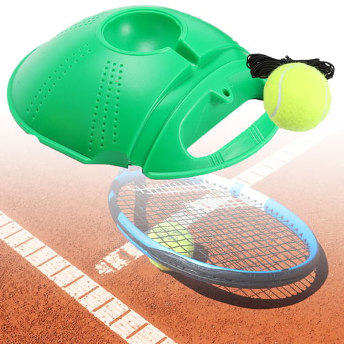 Single Self-Study Tennis Trainer Set Practice Training Base Tool Rebound Ball 