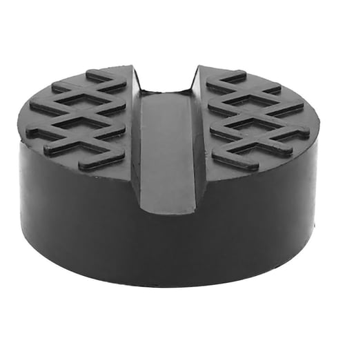 1pcs Black Diameter 6.5cm Car Accessories Floor Jack Pad Tool Protector Adapter 