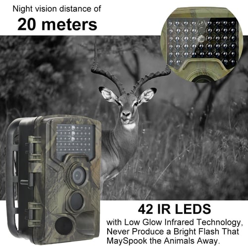 HC-800A Hunting Camera 42 IR LEDs Infrared Night Vision Hunting Scouting Camera 