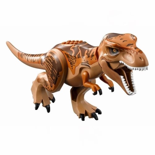 1/2 x Jurassic Park Dinosaur World MINIFIGURES Tyrannosaurus indominus REX de 