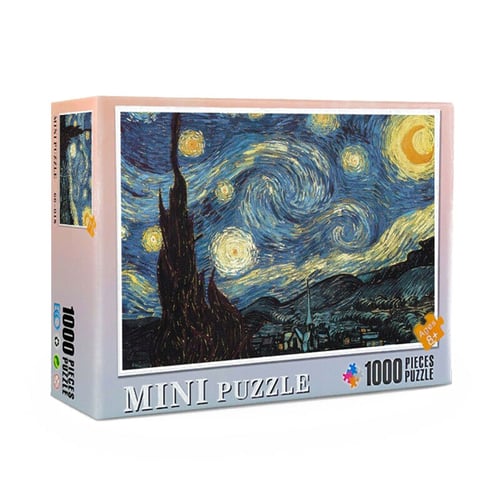 Mini Jigsaw Puzzle for Adults & Children 1000 Pieces Picture Fun Educational Toy 