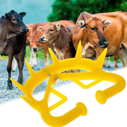 5x Plastic Weaner Anti Sucking Calf Cow Cattle Milking Stops Sucking Durable 