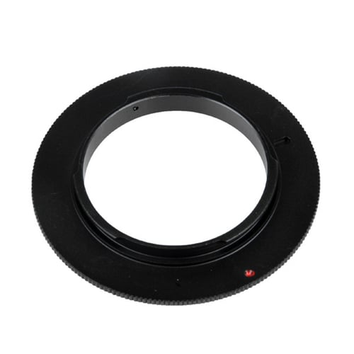 Protection Filter Ring UK 62mm Reverse Macro Adapter For Canon EF Mount Lens 