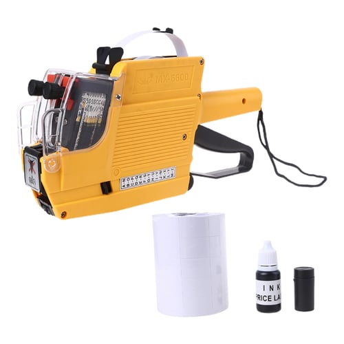 quantity of 3 New Ink Roller for MX-6600  2 Lines Price Label Gun 