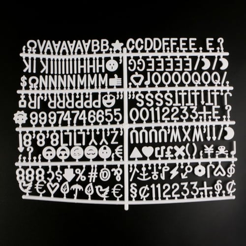 Letter Board Letters Set 230Numbers Characters Words For Felt Changeable Message 
