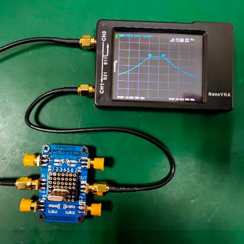 NanoVNA Testboard Kit Vector Analyzer Web Test Board VNA RF Demo Set Tool 