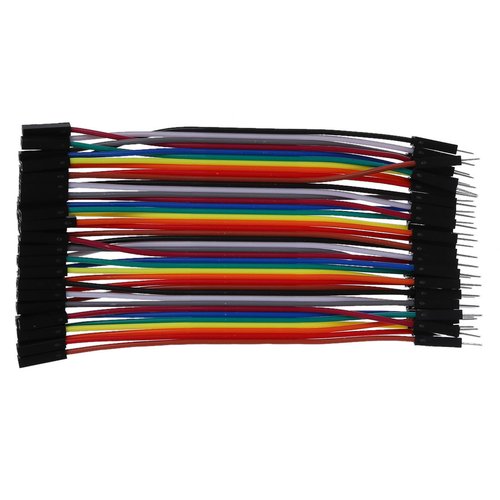 Arduino 40x CABLES Hembra Macho 10cm jumpers dupont arduino protoboard Male-Female 