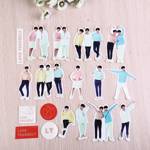 fashion bts love yourself bangtan boys members print wall sticker room decor buy fashion bts love yourself bangtan boys members print wall sticker room decor prices reviews zoodmall