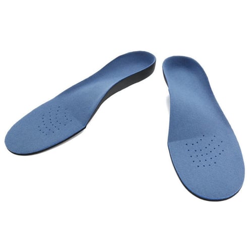 Blue Memory Foam Orthotics Arch Pain Relief Support Shoe Insoles Insert Pads new 