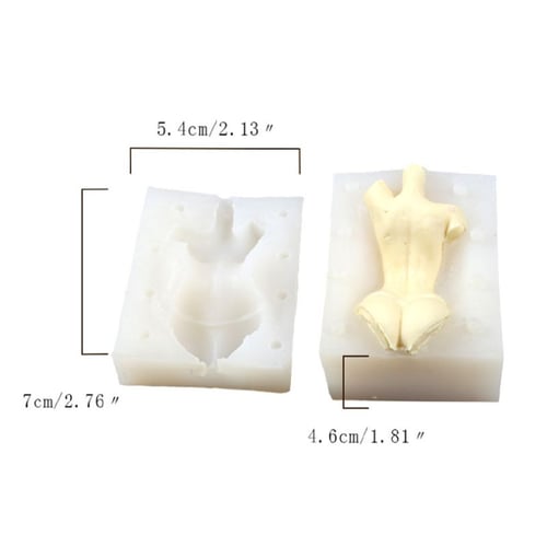 Beauty female silicone mold form woman shape baking mould 