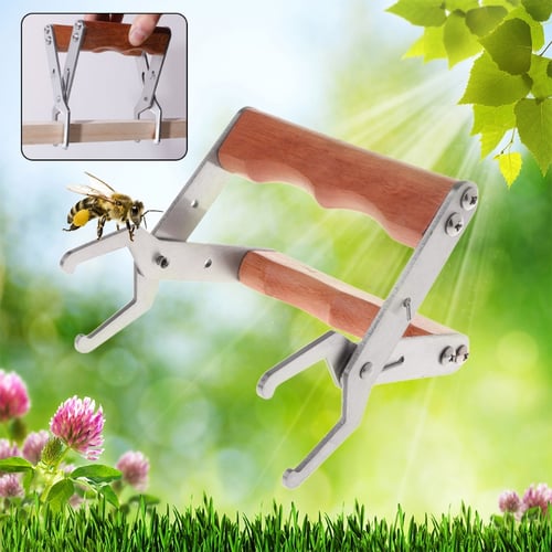 Bee Box Clip Clamp Frame Holder Grip Beekeeping Tool Professional Beehive Lifter 