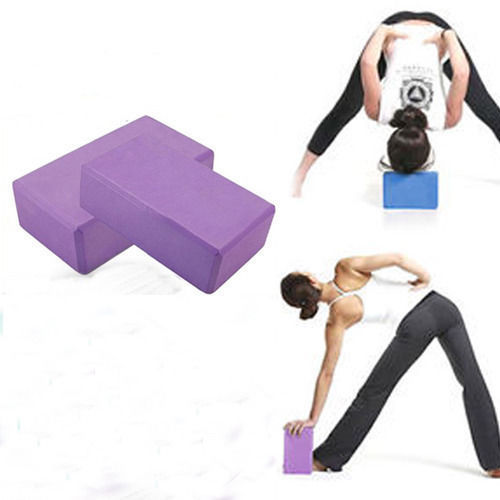 EVA Yoga Fitness Block Foam Brick Pilates Sports Exercise Workout Stretching DB 