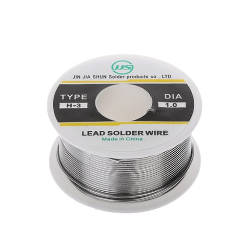 100g 0.8mm 60/40 Tin lead Solder Wire Rosin Core Soldering 2% Flux Reel Tube DIY 