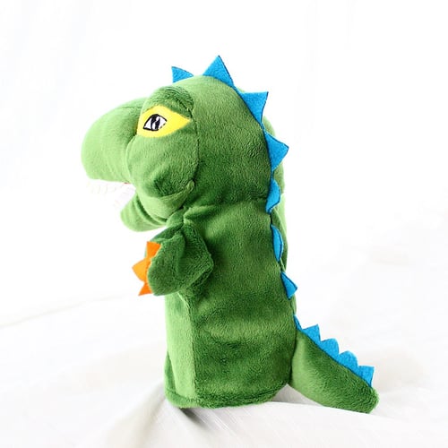 23cm Soft Plush Animal Hand Puppets for Kids Adults Pretend Role Play Toy 