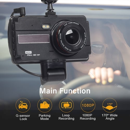 2.4 Inch Car Camera Full HD 1080P Recorder Video Registrar Night