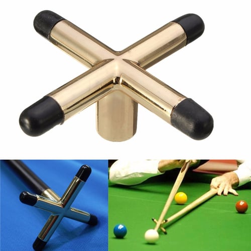 Pool Snooker Billiard Table Cue Rack Parts Brass Pack of 3 Fishing Rod Storage 