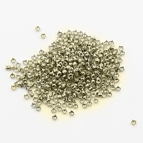 500 x 4mm DIY Round Rivets Cone Studs on Leather Bag Belt 