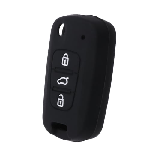 1pc Car Key Case Compatible With Kia, Key Fob Cover