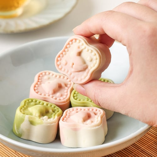 Mooncake Stamps Diy Baking Gadgets Kitchen Accessories For Mid