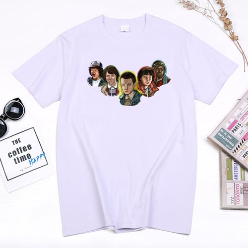 Stranger Things Fashion T Shirt Men Summer Upside Down Graphic Clothes  Funny Cartoon Cotton O-neck Short-sleev Ropa Hombre - buy Stranger Things  Fashion T Shirt Men Summer Upside Down Graphic Clothes Funny