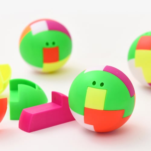 Details about   Eg _ Plastik Magisch Bau Block Puzzle Intelligenz Montage Ball Baby Kinder Toy 