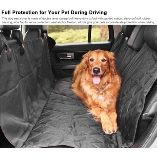 Waterproof Pet Dog Car Rear Back Seat Cover Suv Van Protector Hammock Mat 