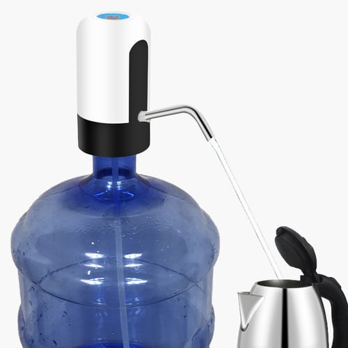 Electric Auto Water Pump Dispenser Gallon Bottle Button Switch Drinking Portable 