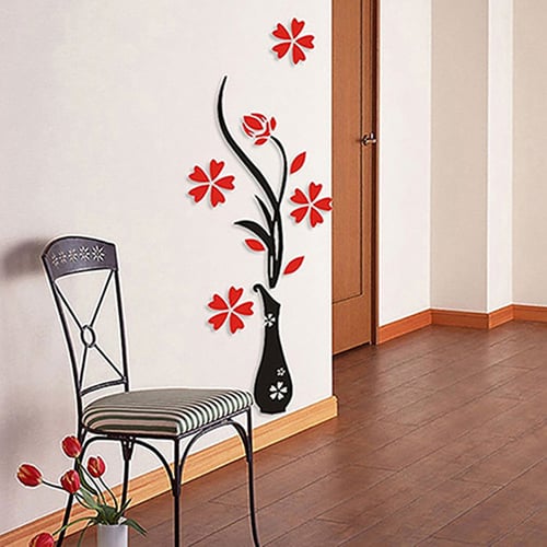 Chusei Retro Vase Flower Tree Pattern