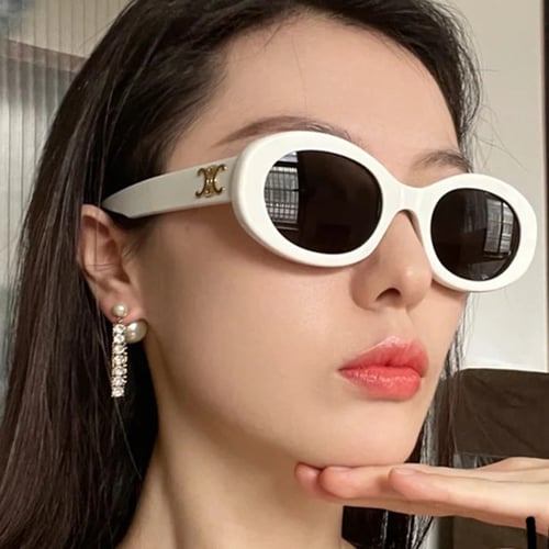 Vintage Small Frame Luxury Brand Designer Cat Eye Sunglasses Women