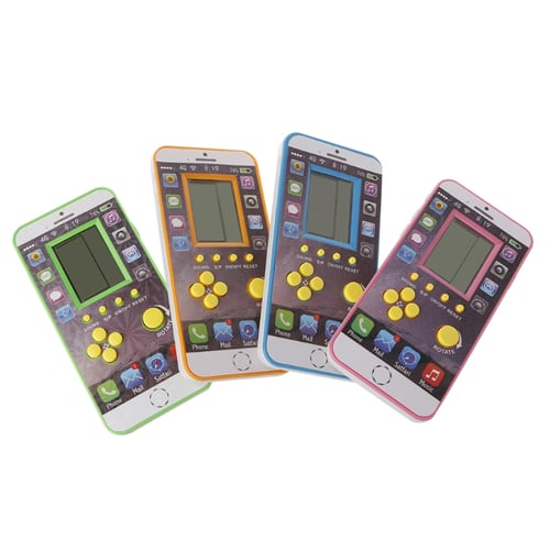 LCD Electronic Tetris Brick Game Machine Classical Puzzle Toy Phone  Appearance - buy LCD Electronic Tetris Brick Game Machine Classical Puzzle  Toy Phone Appearance: prices, reviews | Zoodmall