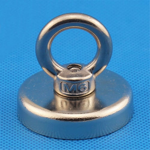 Recovery Magnet Hook Strong Sea Fishing Diving Treasure Hunting Charm Eyebolt 