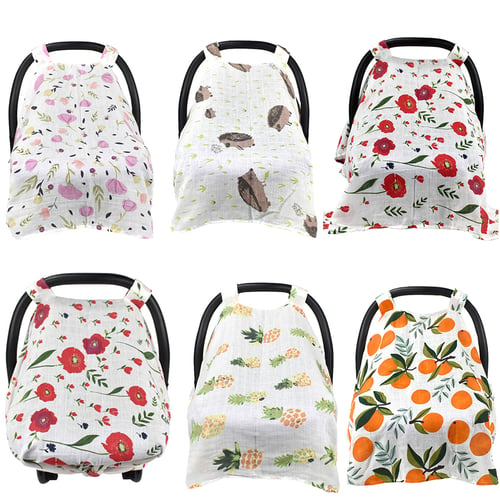 Baby Stroller Safety Seat Cover Breathable Sun Shade Canopy Dustproof Blanket S Reviews Zoodmall - Car Seat Sun Cover Stroller