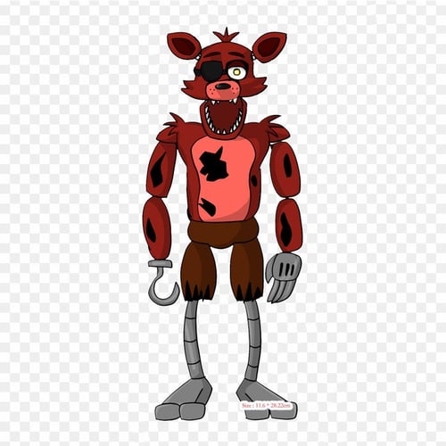 Full Body Foxy Fnaf Drawing Five Nights At Freddy's 2 Five Nights At ...