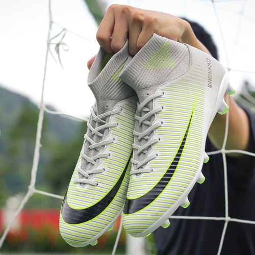 Breathable CR7 Football Shoes Unisex Men Kids Mercurial Football Boots  Professional Outdoor FG soccer Shoes - buy Breathable CR7 Football Shoes  Unisex Men Kids Mercurial Football Boots Professional Outdoor FG soccer  Shoes: