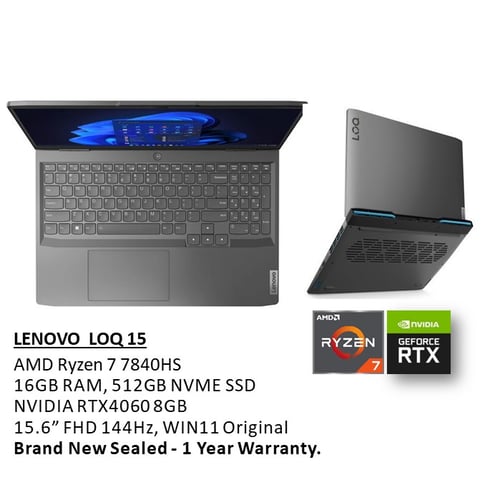 Lenovo LOQ 15 Gaming Laptop Review 2023, RTX 4060