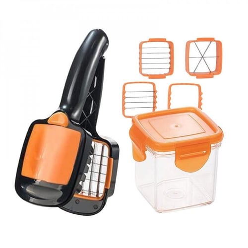 Dor Sinewi impliceren Nicer Dicer , Fruits & Vegetables Chipper , 5 In 1 - buy Nicer Dicer ,  Fruits & Vegetables Chipper , 5 In 1: prices, reviews | Zoodmall