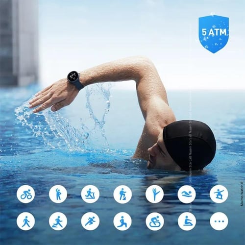 Maimo Watch R Smartwatch Stainless Steel Finish 1.3 TFT LCD Touchscreen 5ATM water resistant 12 Day Battery Life Up to 116 Fitness Sports Mode buy