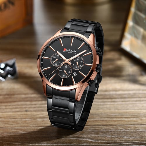 Curren men's watch reviews on sale