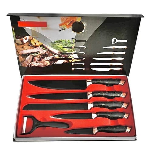 | Knife ERL, ERL, Set reviews Knife prices, - 6-Pcs Set: Zoodmall 6-Pcs buy