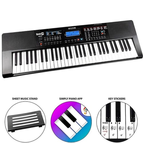 Rockjam 61 keyboard on sale