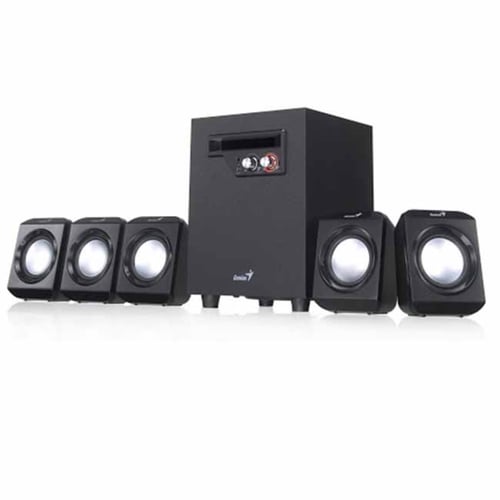 Genius Multimedia 26W Surround Speaker System Black Stereo Jack