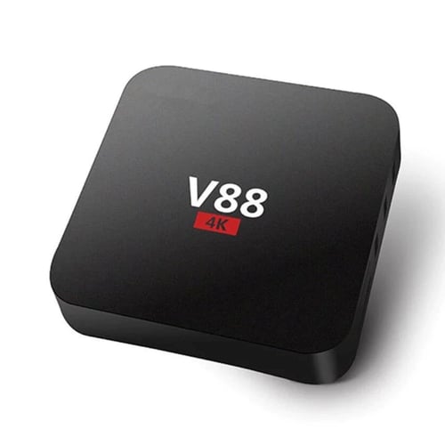 New V88 Mini Smart TV Box Android 12 Allwinner H3 Quad Core 2.4G WIFI 8K  Set Top Box Media Player