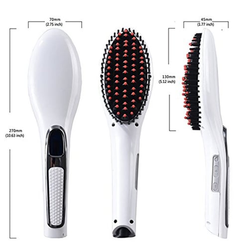 Gemoor hair straightening brush clearance