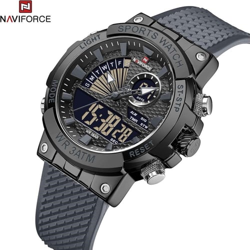 Naviforce Men s Watch Sports Quartz Analog Digital Waterproof
