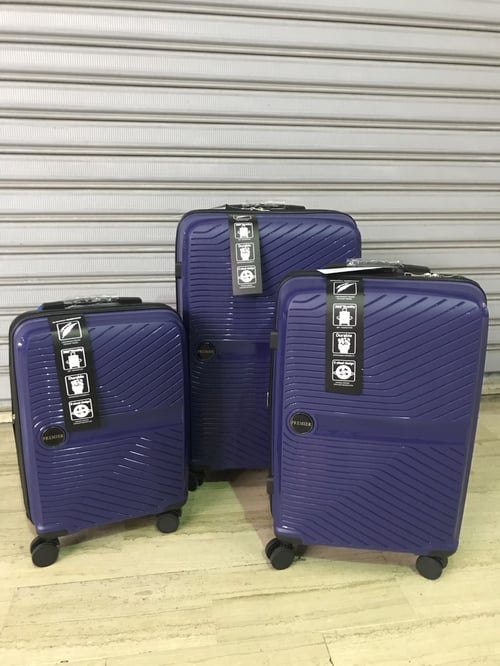 American Revival Polycarbonate Hardside Travel Suitcase Luggage