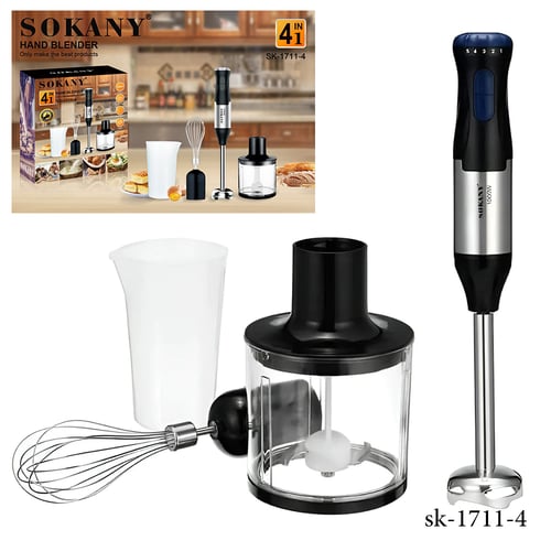 Sokany SK17114, 4 in 1 Hand Blender 1000W buy Sokany SK17114, 4
