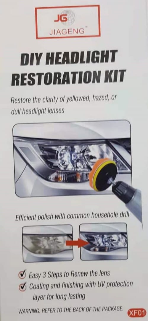 Headlight Restoration Kit DIY Headlight Restoration Kit buy