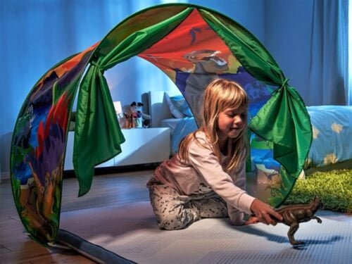 Dinosaur bed tent clearance