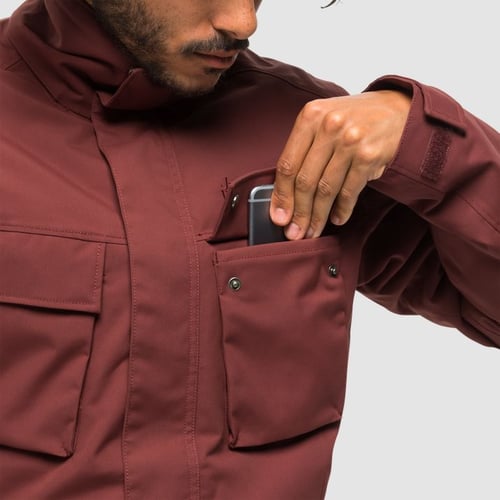 Jack wolfskin glacier canyon parka redwood outlet