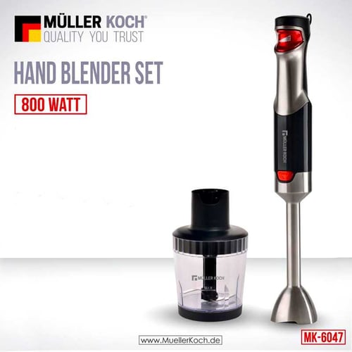 Muller Koch HAND BLENDER SET INOX 1000 WATT MK6053